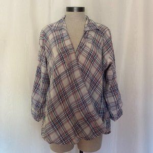 Entro Plaid Top